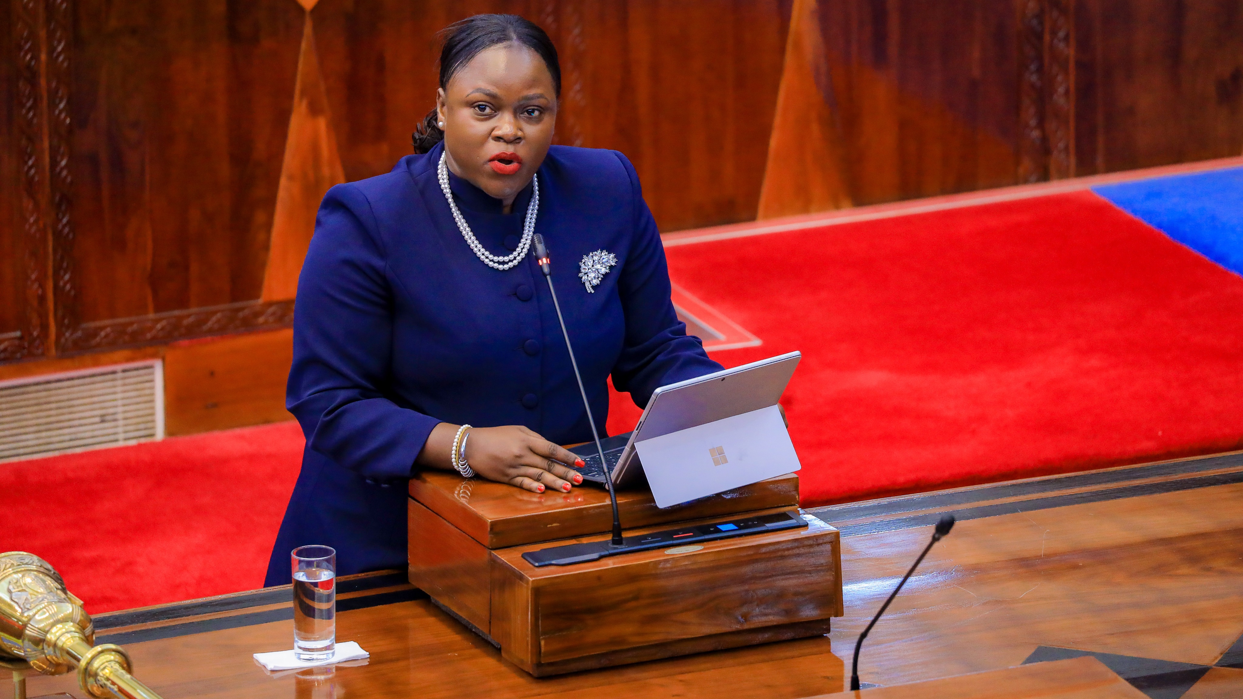 HOTUBA YA MHESHIMIWA JUDITH SALVIO KAPINGA (MB.), WAZIRI WA VIWANDA NA BIASHARA AKIWASILISHA BUNGENI...
